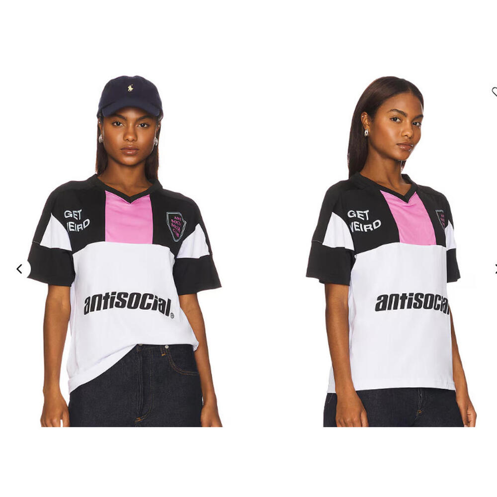 Anti Social Social Club Get Weird Soccer Jersey size L NWT $110msrp
